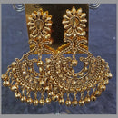 Shreeji Gold Plated Crystal Stone Dangler Earrings