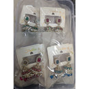 Om Creations Statement Pota Stone And Pearl Designer Jhumki Earrings