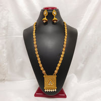 Darshana Jewels Kundan Stone Gold Plated Necklace Set