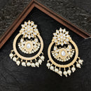 Darshana Jewels Premium Kundan Stone And Pearl Dangler Earrings For Women