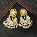 Darshana Jewels Gold Plated Kundan Stone Dangler Earrings