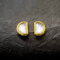 Darshana Jewels Gold Plated Stud Earrings