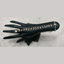 Kumavat Jewels Gold Plated Kundan And Pearl Hand Harness 