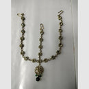 Kumavat Jewels Bridal Austrian Stone And Pearl Traditional Damini Headpiece