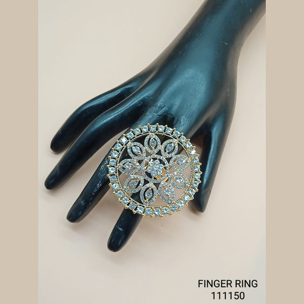 Padmawati Bangles Gold Plated Austrian Stone Ring