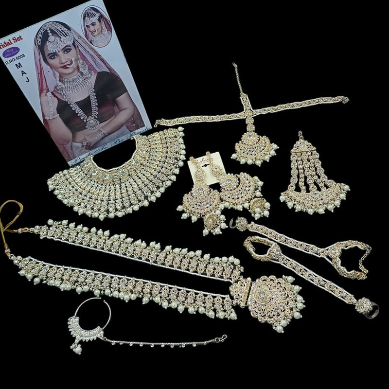 Padmawati Bangles Gold Plated Kundan Bridal Set