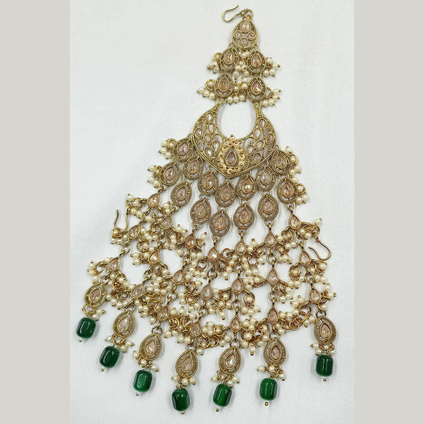 Padmawati Bangles Gold Plated Crystal Stone And Pearls Pasa