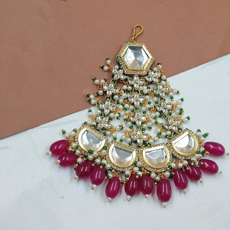 Padmawati Bangles Gold Plated Kundan Stone And Pearls Pasa