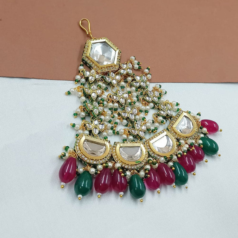 Padmawati Bangles Gold Plated Kundan Stone And Pearls Pasa