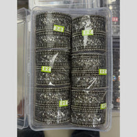 Shree Asha Bangles Premium Oxidised Plated Traditional Bangles Set