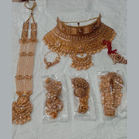 Neetu Art Gold Plated Bridal Set