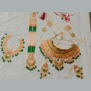 Neetu Art Gold Plated Bridal Set