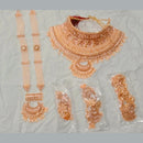 Neetu Art Gold Plated Bridal Set