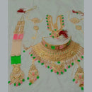 Neetu Art Gold Plated Bridal Set