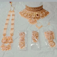 Neetu Art Gold Plated Bridal Set