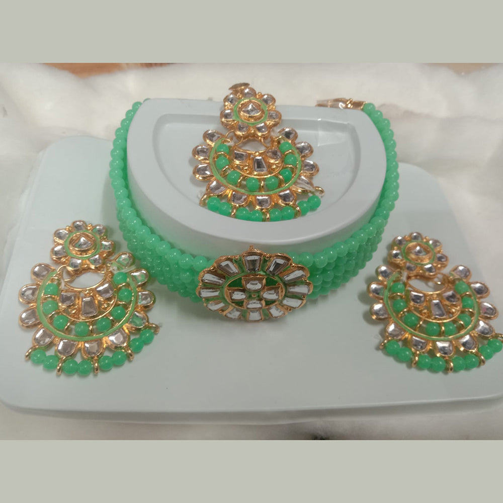 Neetu Art Gold Plated Necklace Set