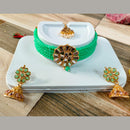 Neetu Art Gold Plated Choker Necklace Set