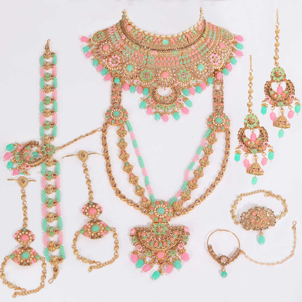 Green & Pink