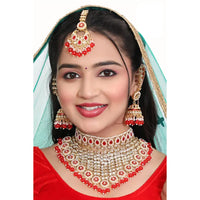 Neetu Art Designer Kundan Stone And Beads Necklace Set