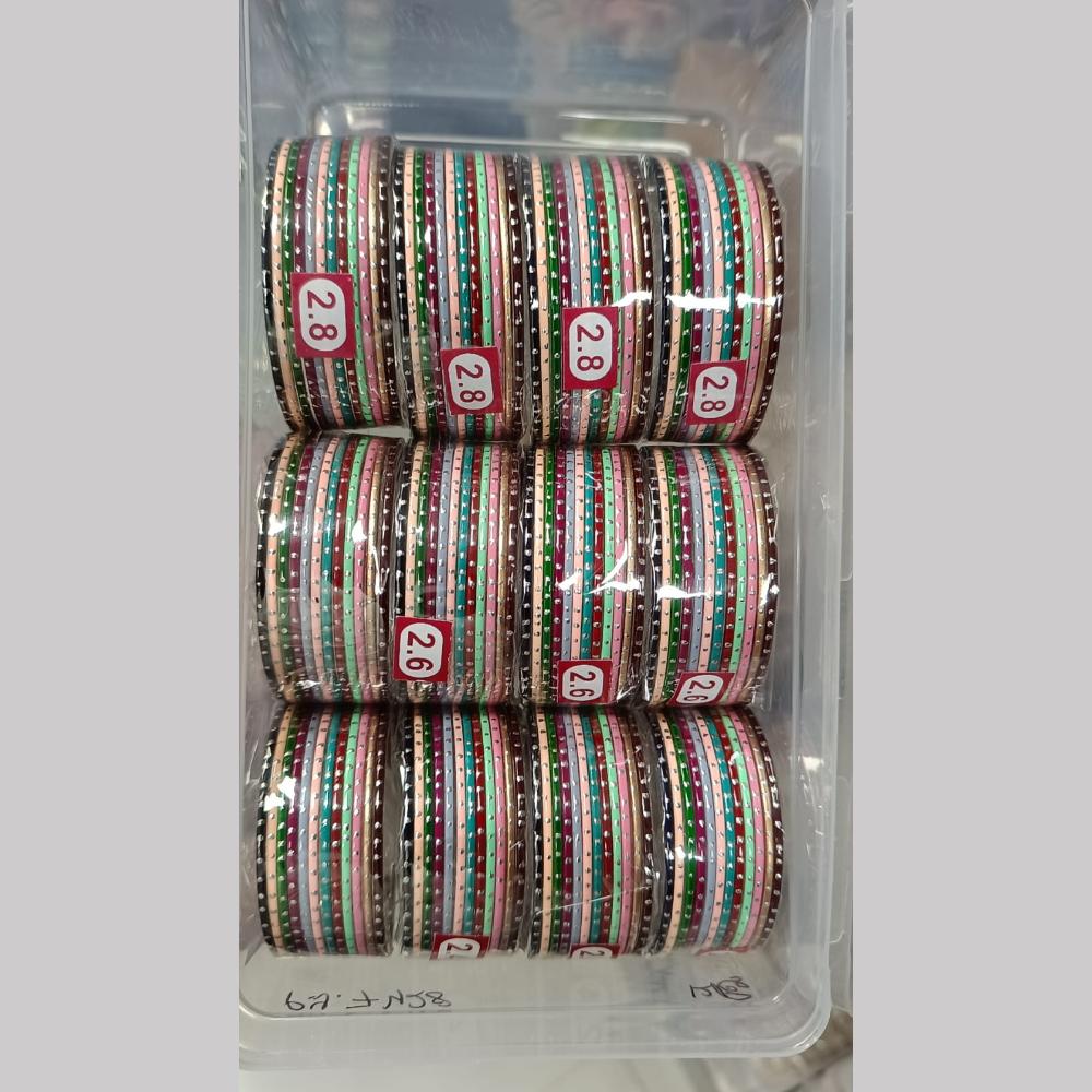 Pratima Jewellery Mart Mix Size And Mix Color Bangles Set