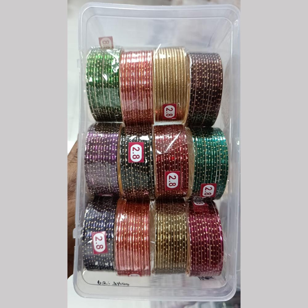 Pratima Jewellery Mart Mix Size And Mix Color Bangles Set