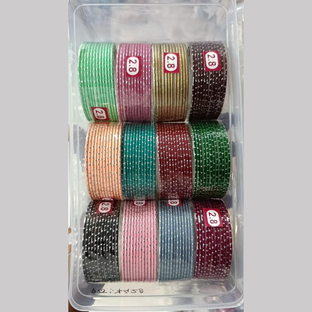 Pratima Jewellery Mart Mix Size And Mix Color Bangles Set