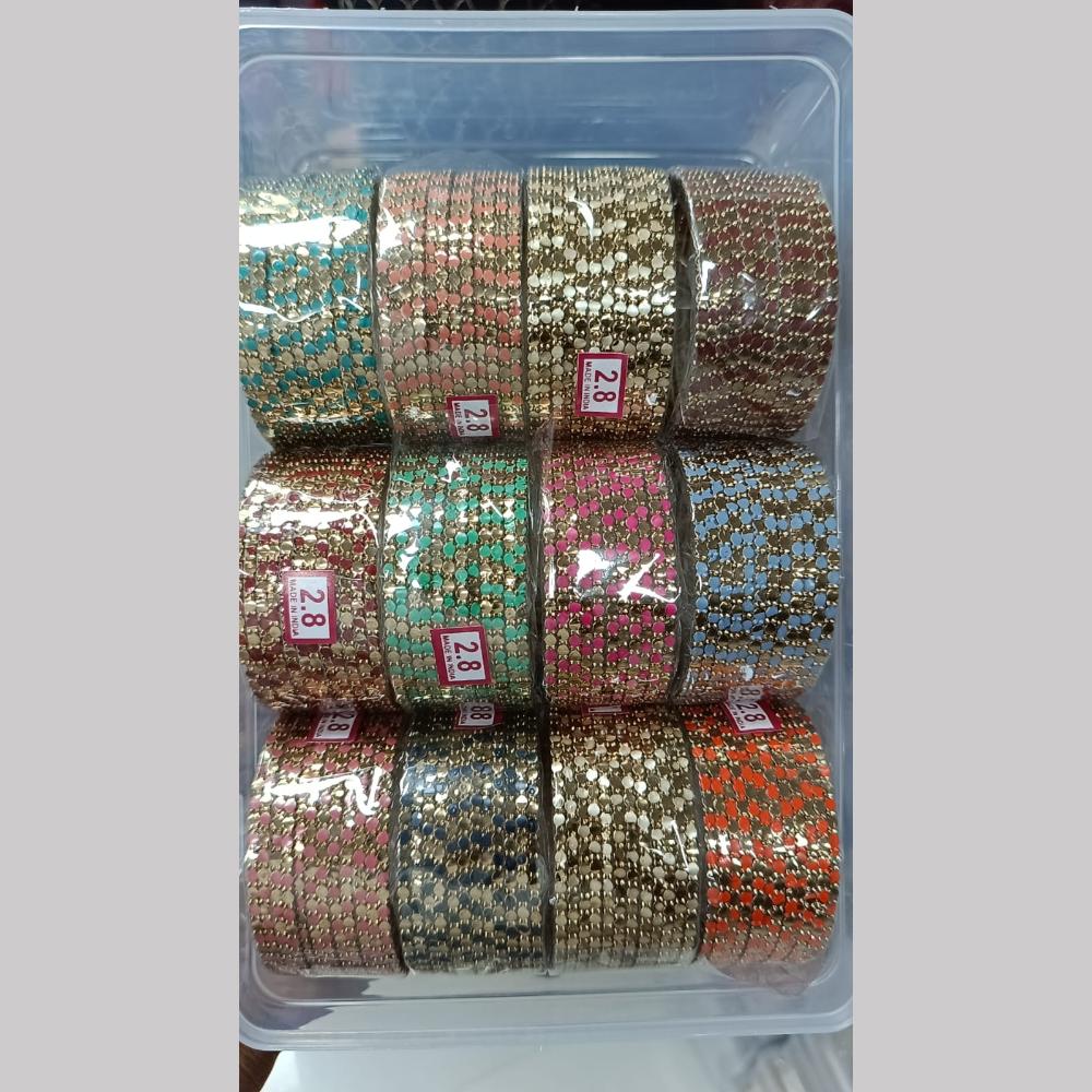 Pratima Jewellery Mart Mix Size And Mix Color Bangles Set