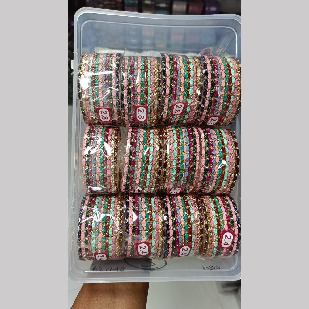 Pratima Jewellery Mart Mix Size And Mix Color Bangles Set