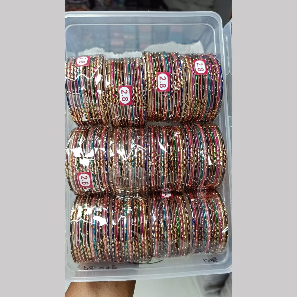 Pratima Jewellery Mart Mix Size And Mix Color Bangles Set