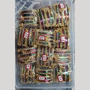 Pratima Jewellery Mart Statement Metal Kashmiri Bangles Set for Women