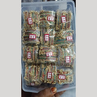 Pratima Jewellery Mart Statement Metal Kashmiri Bangles Set for Women