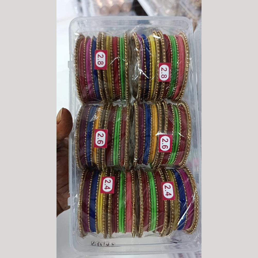 Pratima Jewellery Mart Classic Velvet Bangles Set