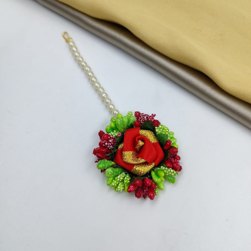 Manisha Jewellery Floral Mangtikka