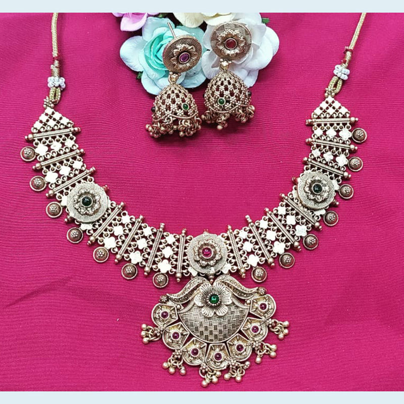 Manisha Jewellery Gold Plated Necklace Set