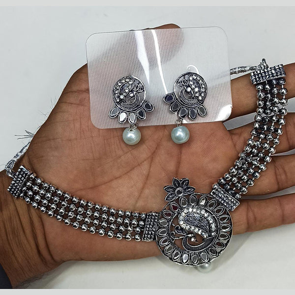 Manisha Jewellery Oxidised Necklace Set