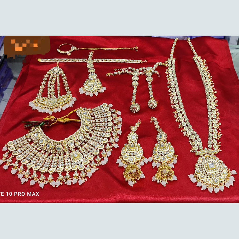 Manisha Jewellery Gold Plated Bridal Set