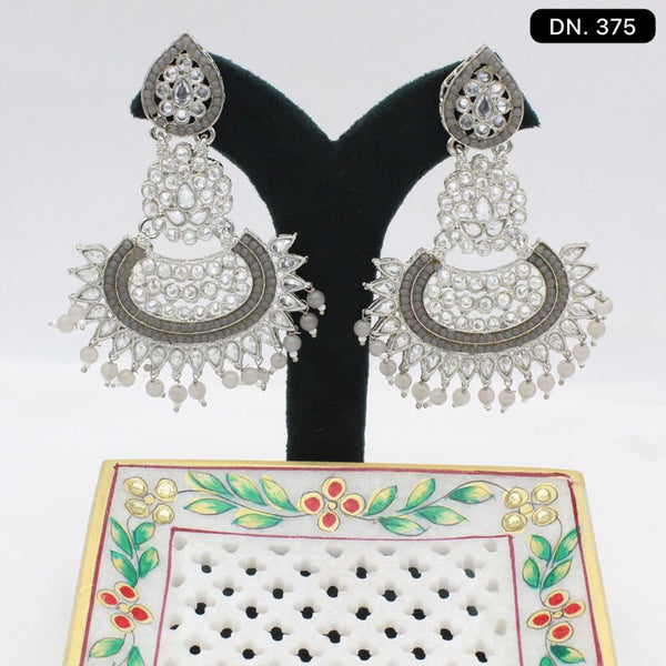 Manisha Jewellery Silver Plated Dangler Earrings