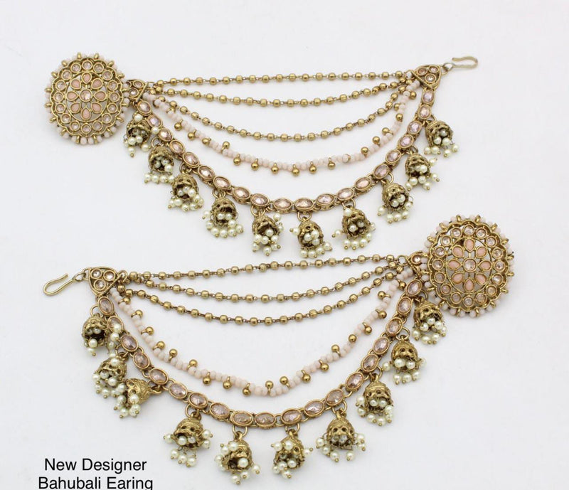 Manisha Jewellery Gold Plated Kanchain Earrings