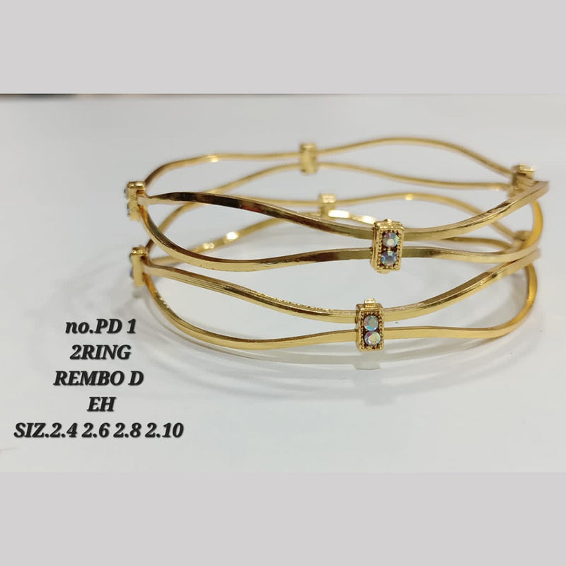 Manisha Jewellery Gold Plated Bangle Set