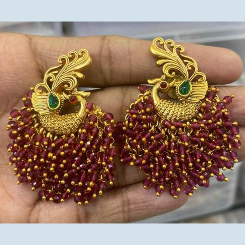 Manisha Jewellery Gold Plated Dangler Earrings