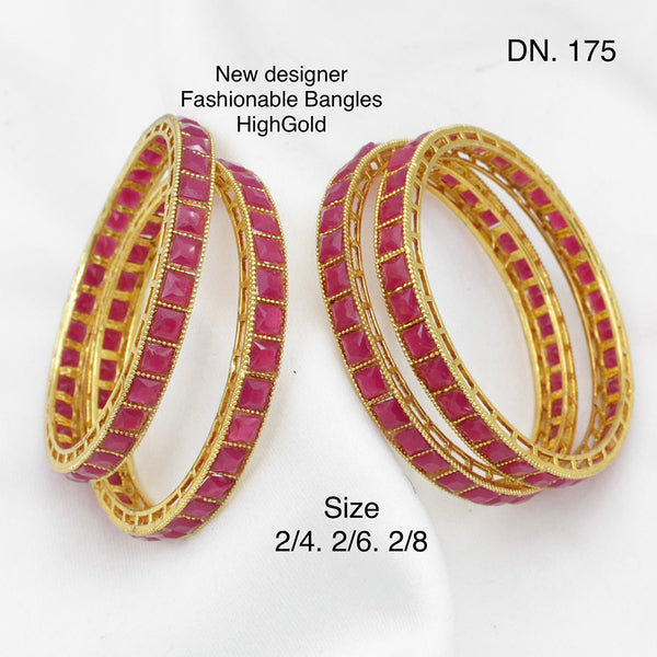 Manisha Jewellery Gold Plated Bangle Set