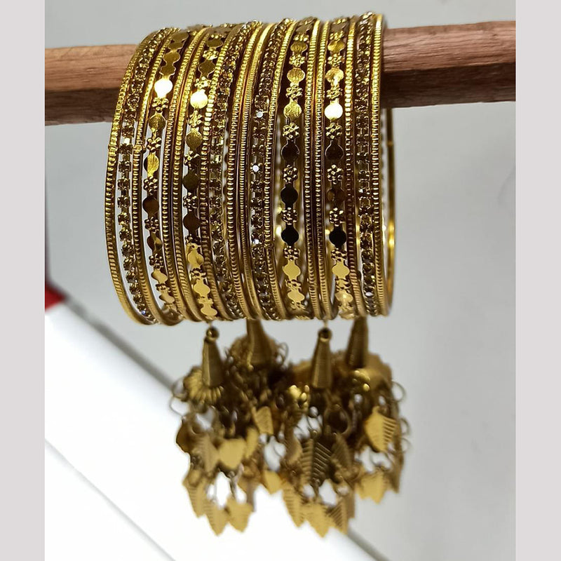 Manisha Jewellery Gold Plated Bangle Set