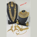 Manisha Jewellery Gold Plated Bridal Necklace Set