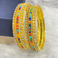 Manisha Jewellery Gold Plated Bangle Set