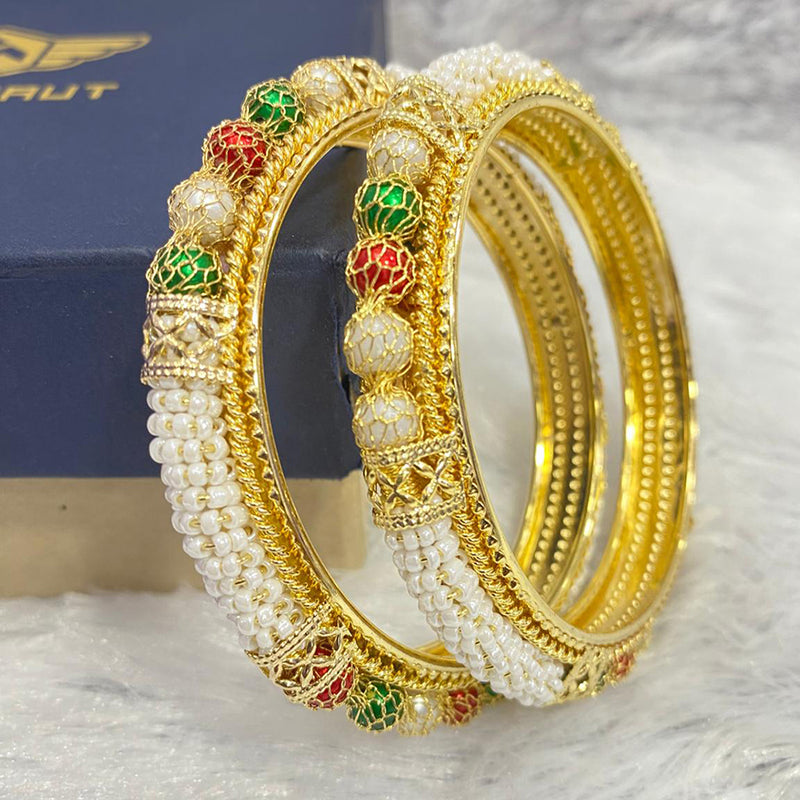 Manisha Jewellery Gold Plated Bangle Set