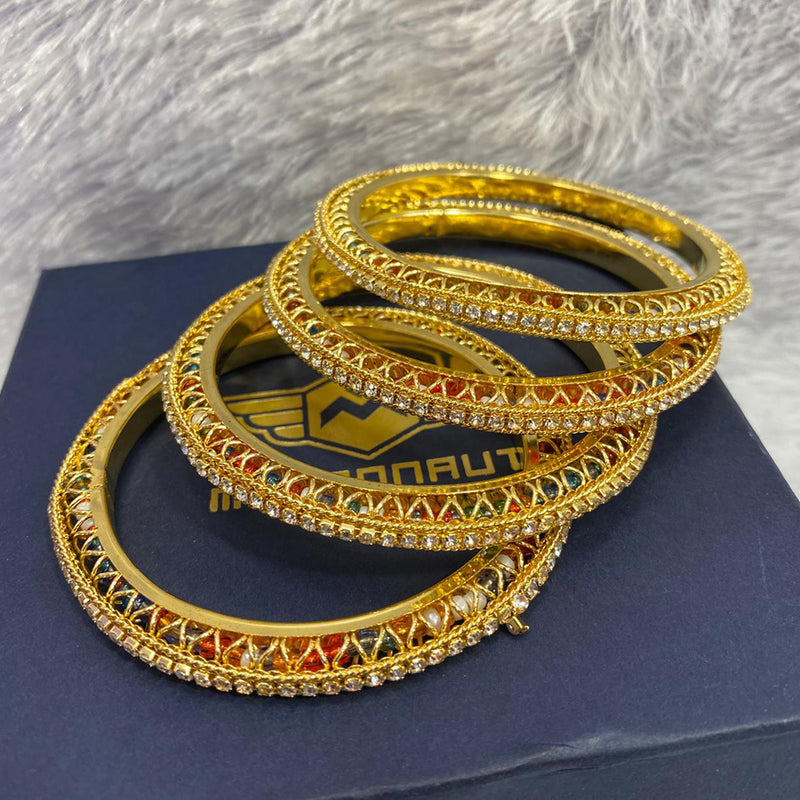 Manisha Jewellery Gold Plated Bangle Set