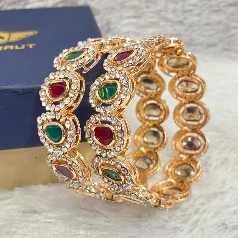 Manisha Jewellery Gold Plated Bangle Set