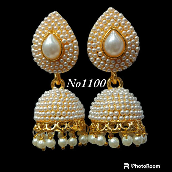 Manisha Jewellery Gold Plated Jhumki Earrings