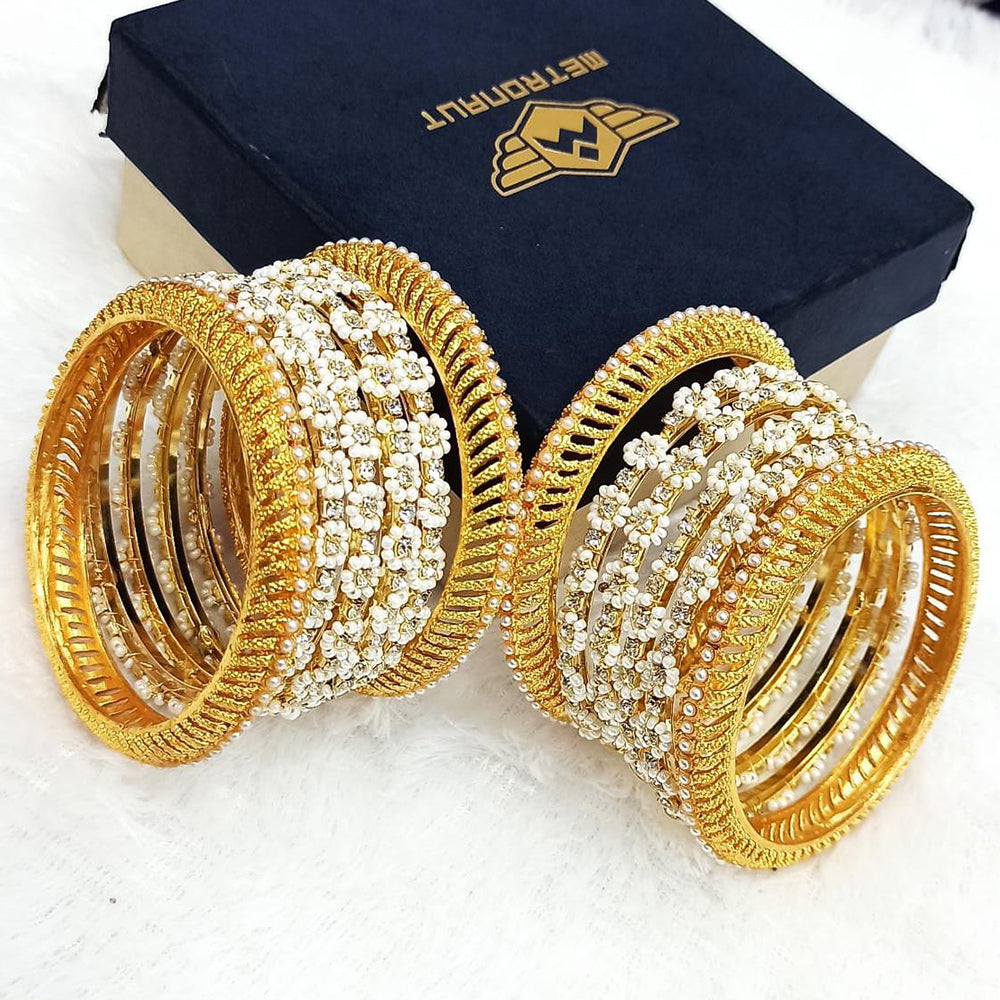 Manisha Jewellery Gold Plated Bangles Set