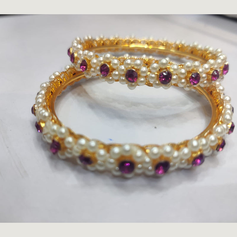 Manisha Jewellery Gold Plated Bangles Set